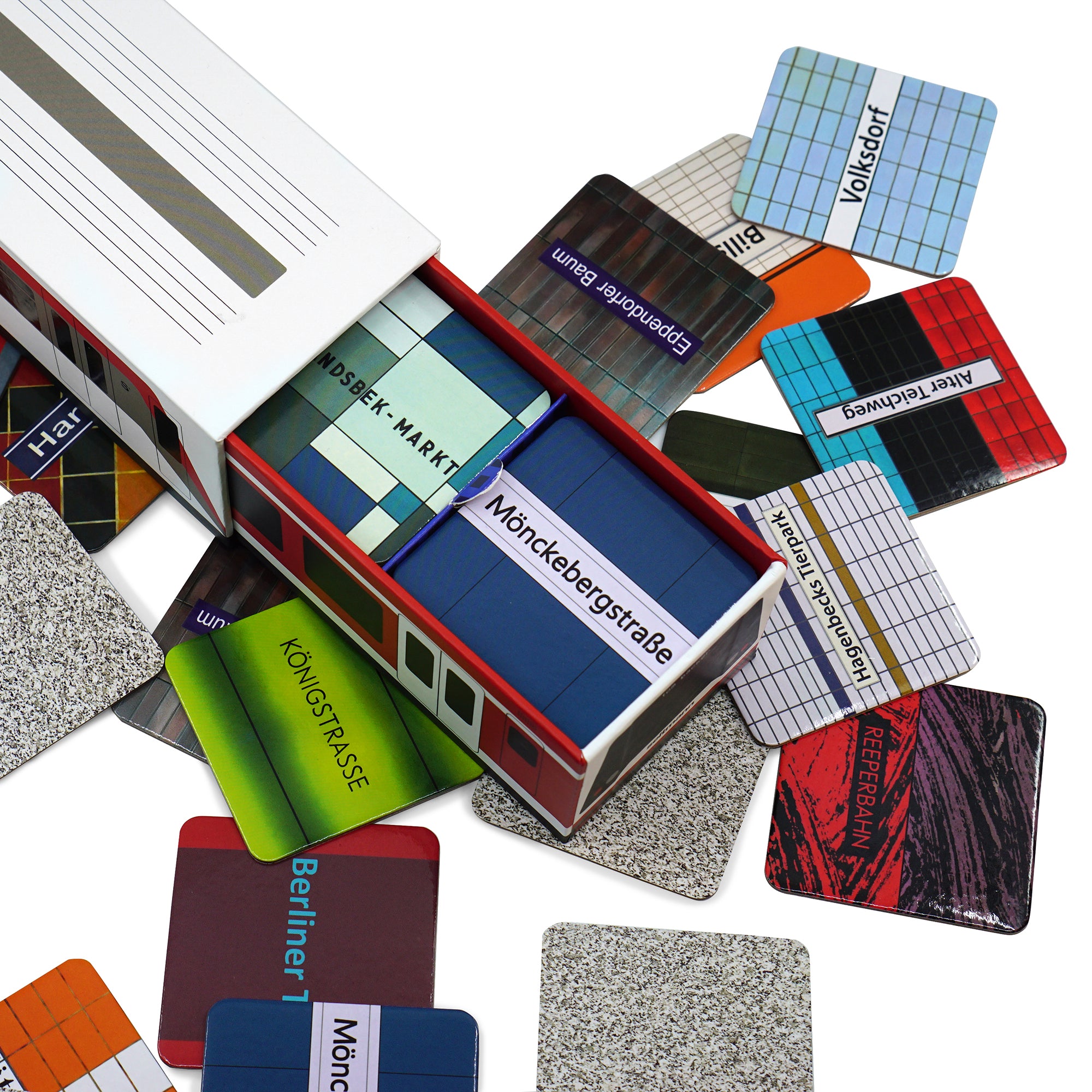 Hamburger U-Bahn / S-Bahn Memo-Spiel