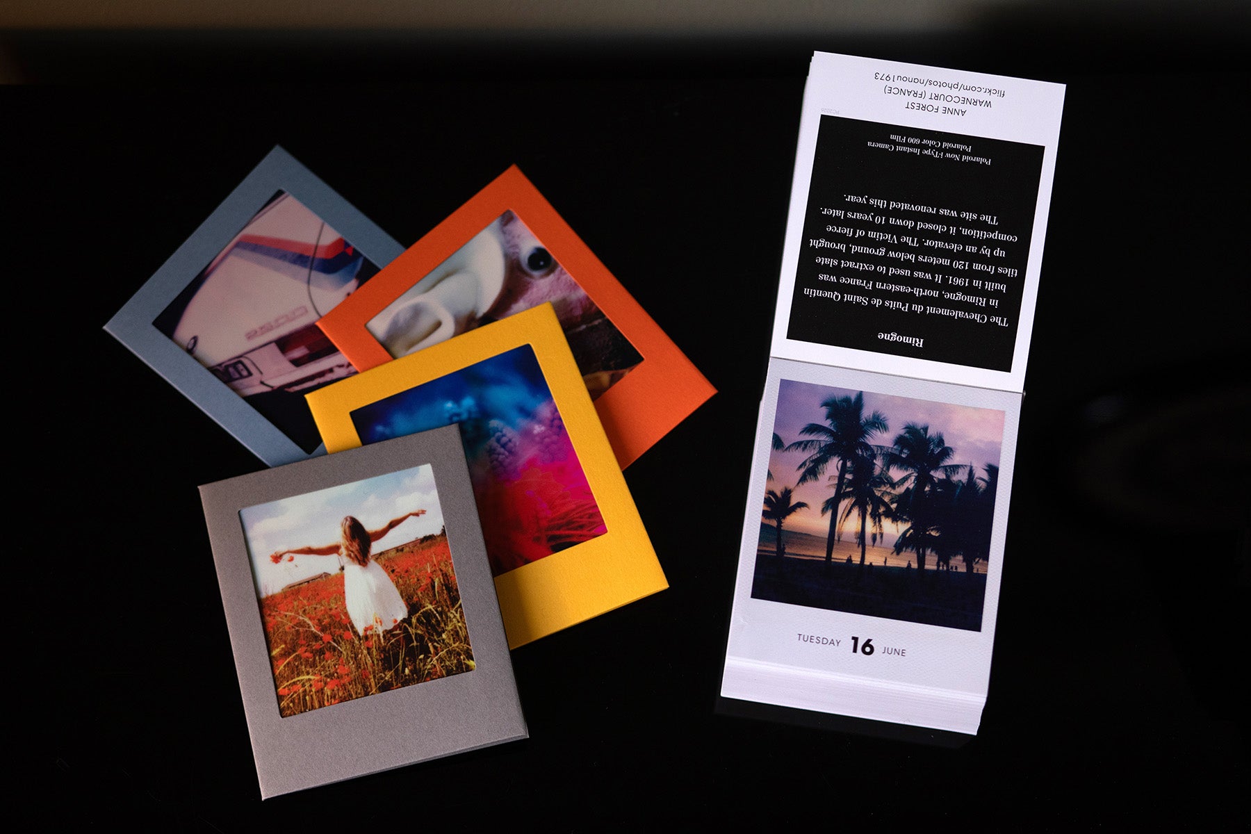 5 x Instant Photocards “Rainbow”