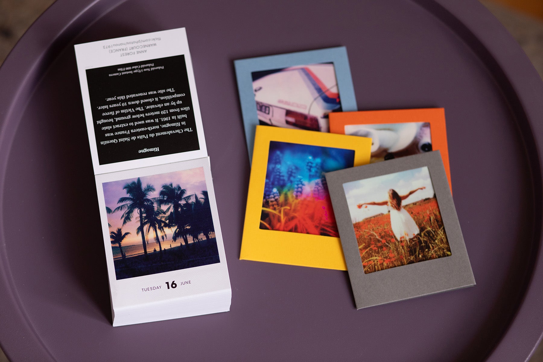 5 x Instant Photocards “Rainbow”