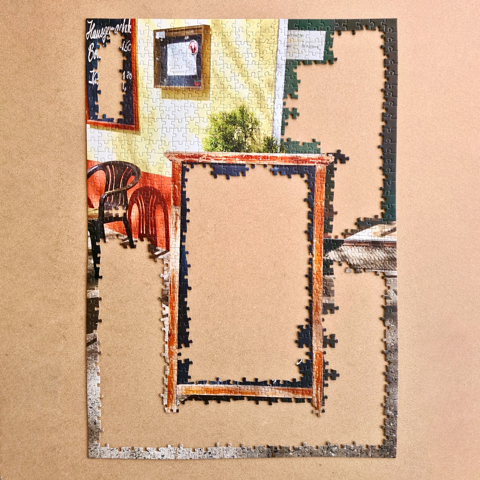 Puzzle „Drei Gänge Menü“