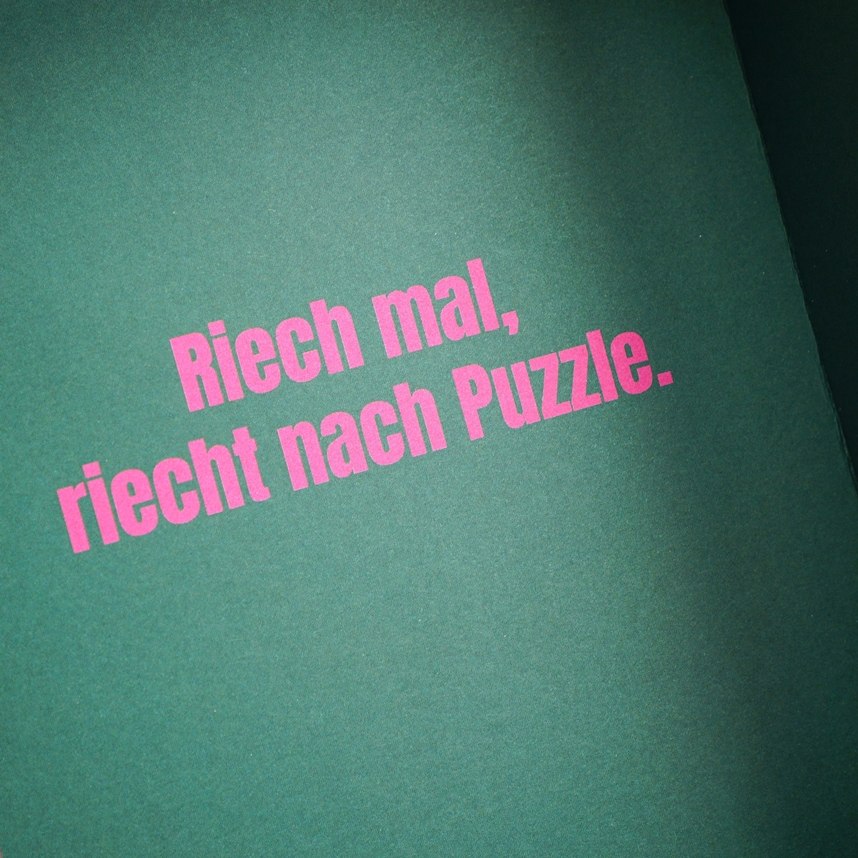 Puzzle „Drei Gänge Menü“