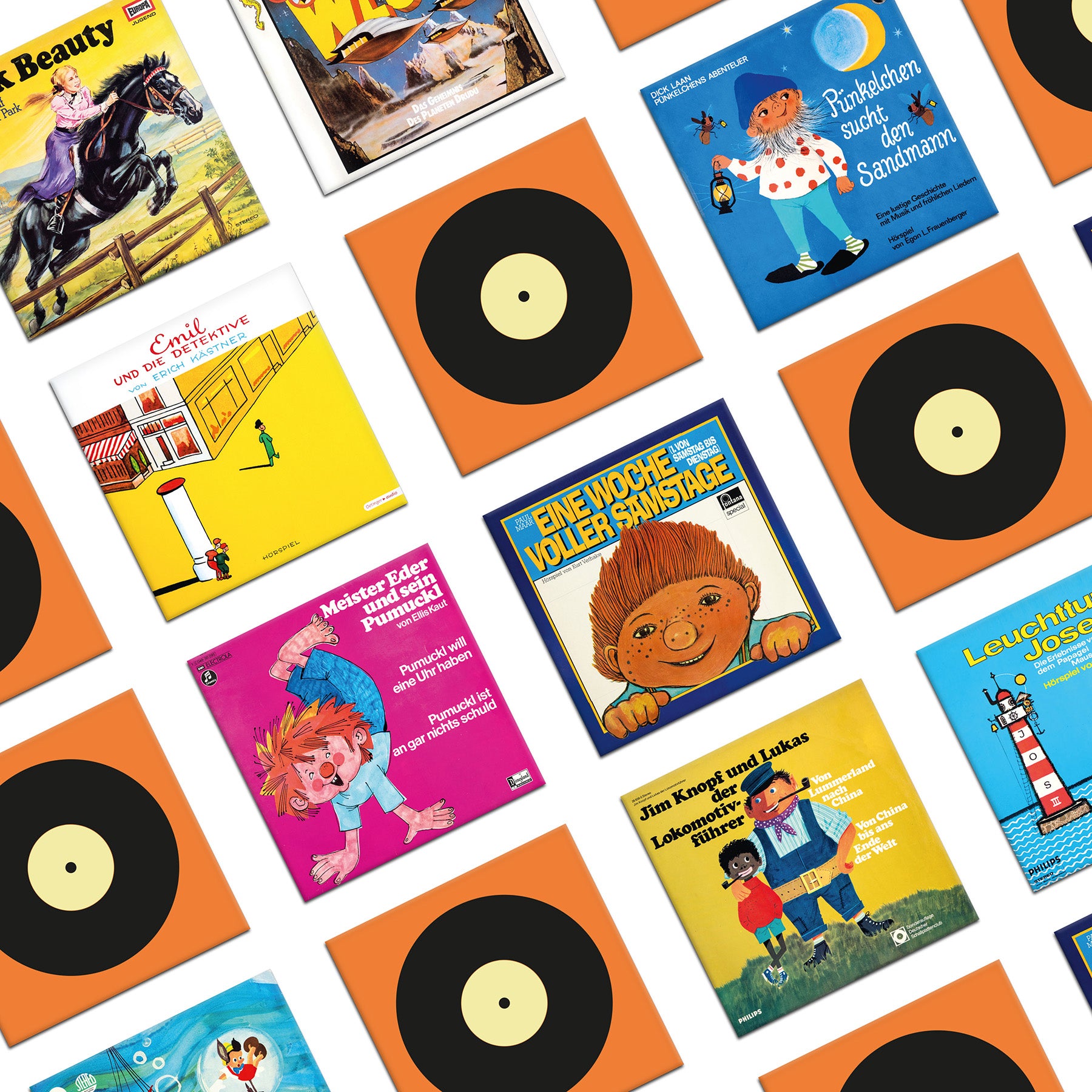 Kinderplatten Memo-Spiel