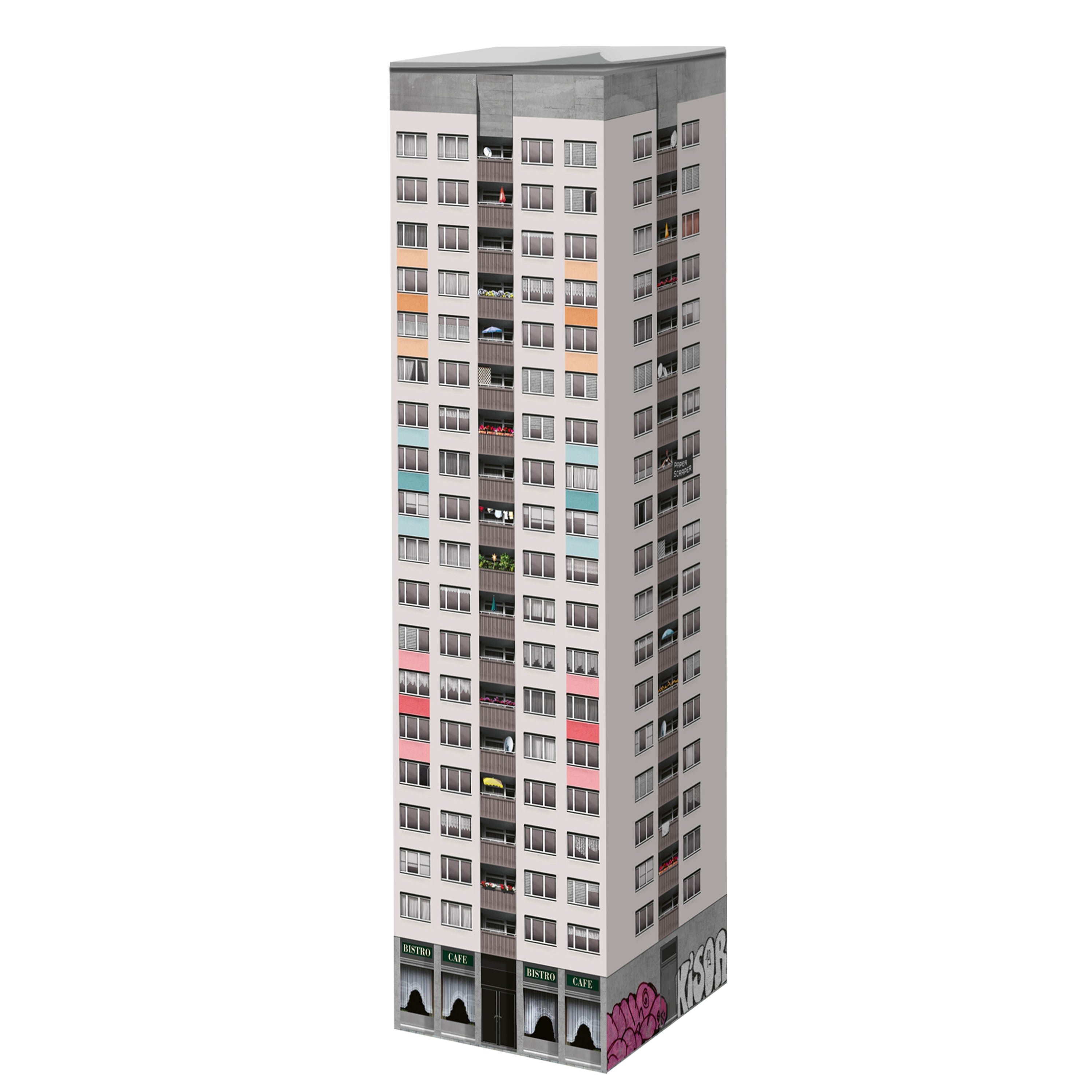 Paperscraper® “Prefabricated Building Berlin”