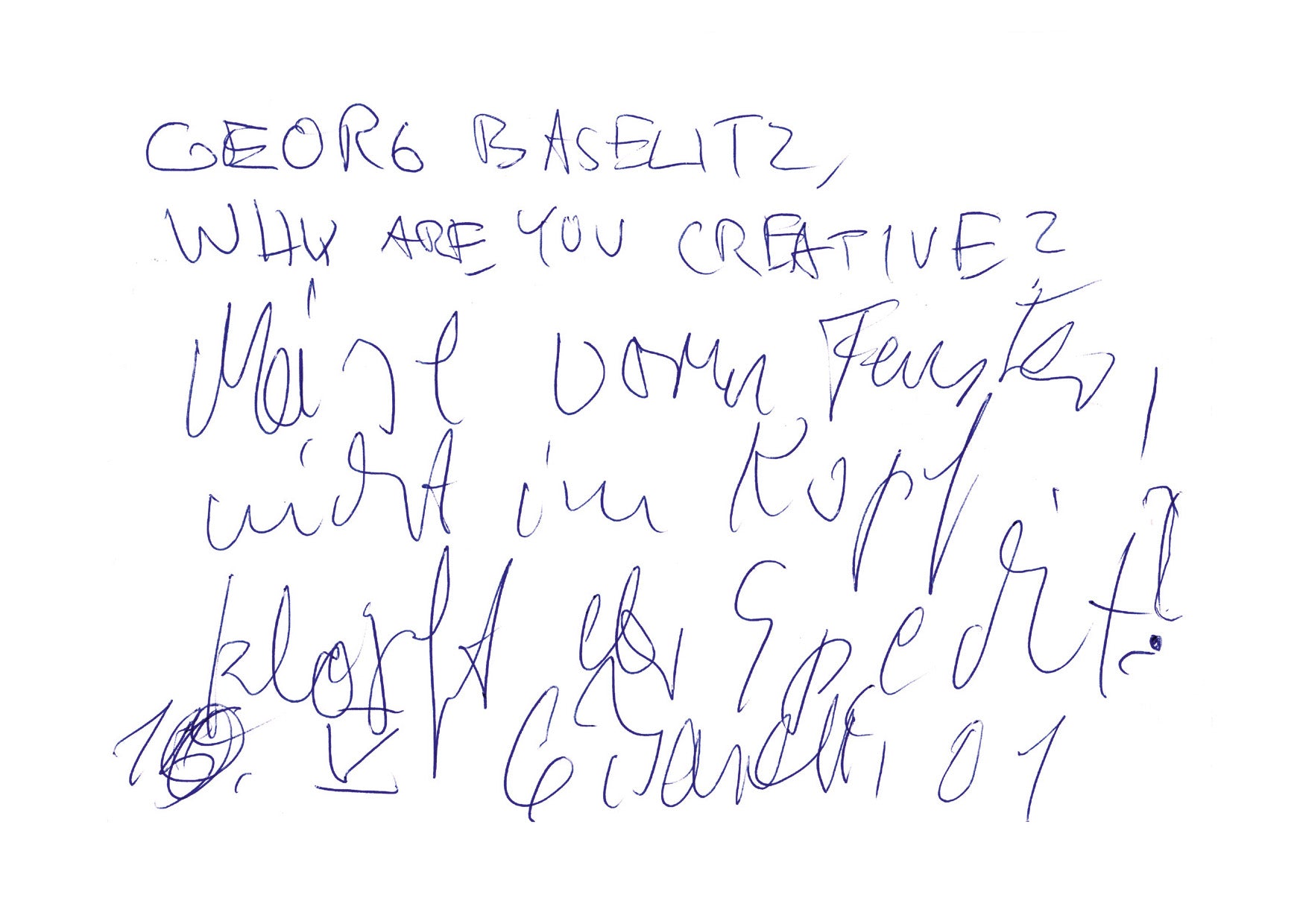 Why Are You Creative?