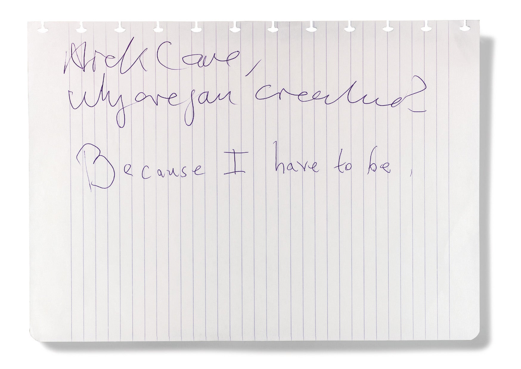 Why Are You Creative?