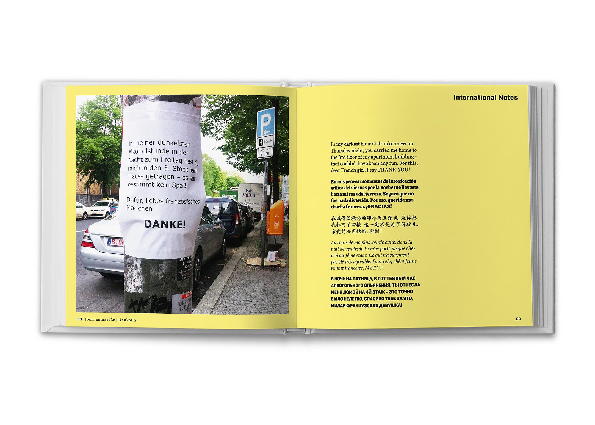 Notes of Berlin – Das Buch