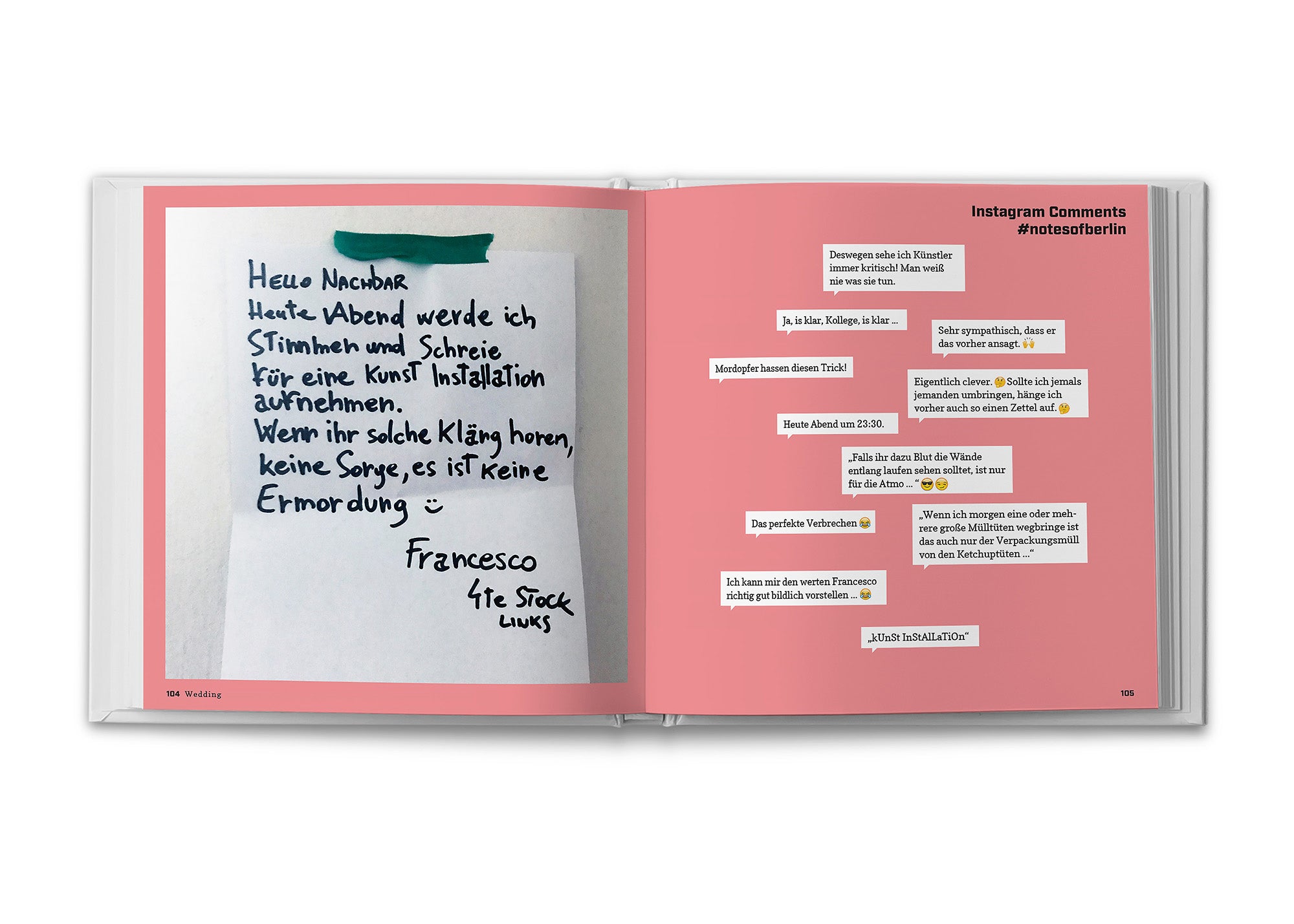 Notes of Berlin – Das Buch