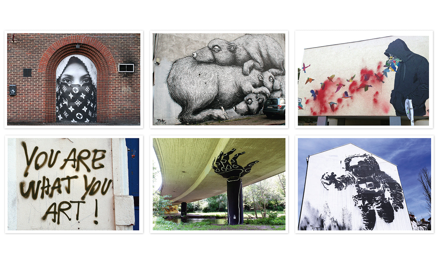 StreetArt postcard box