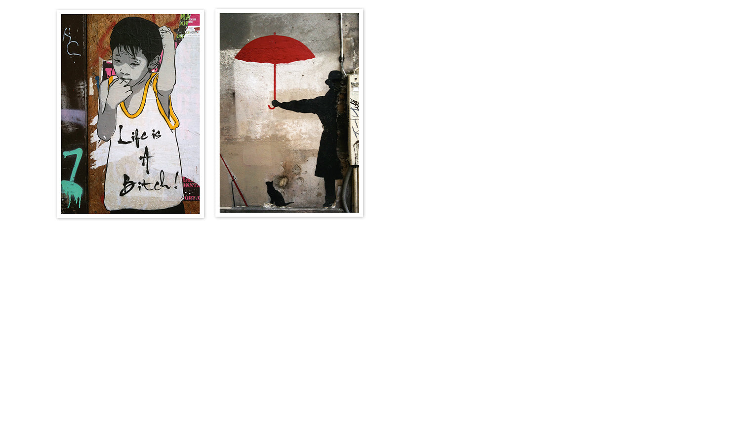 StreetArt postcard box