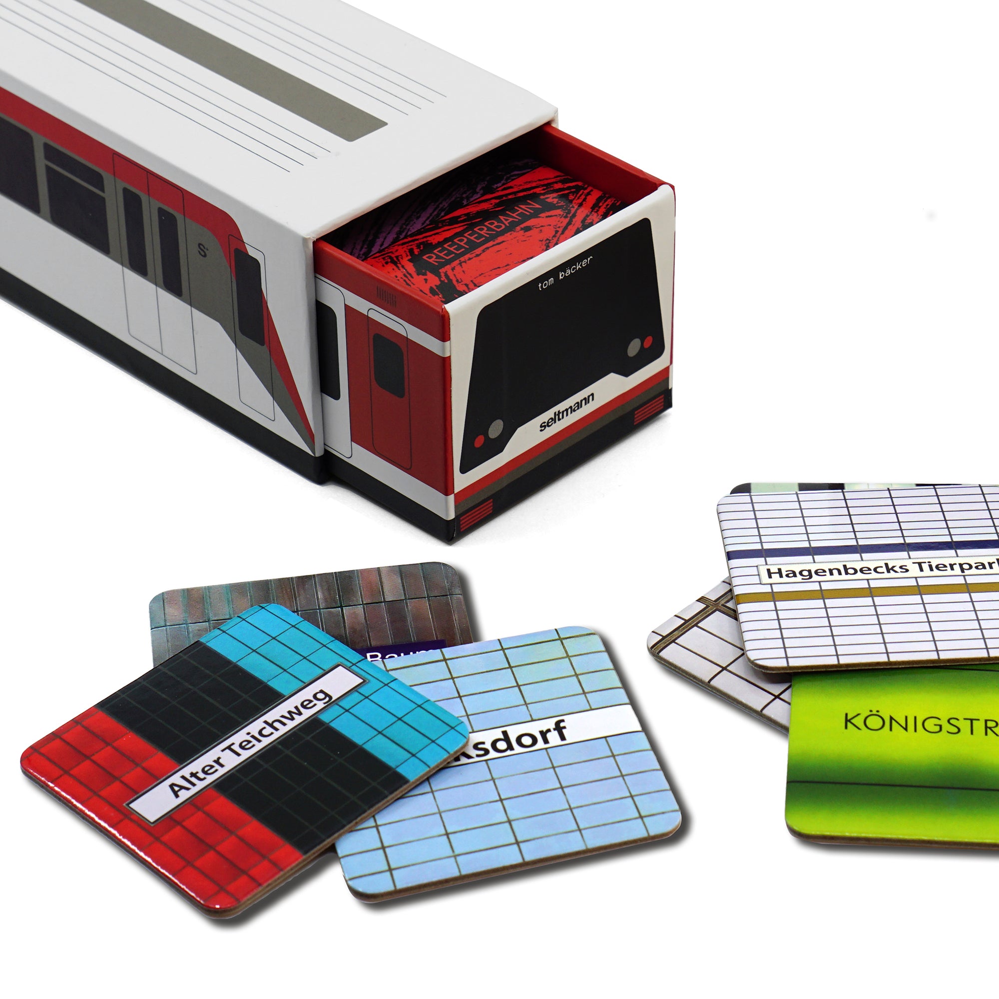 Hamburger U-Bahn / S-Bahn Memo-Spiel