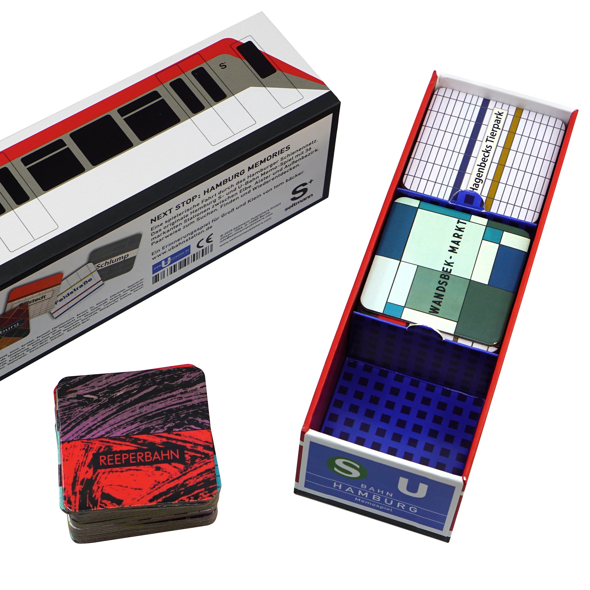 Hamburger U-Bahn / S-Bahn Memo-Spiel