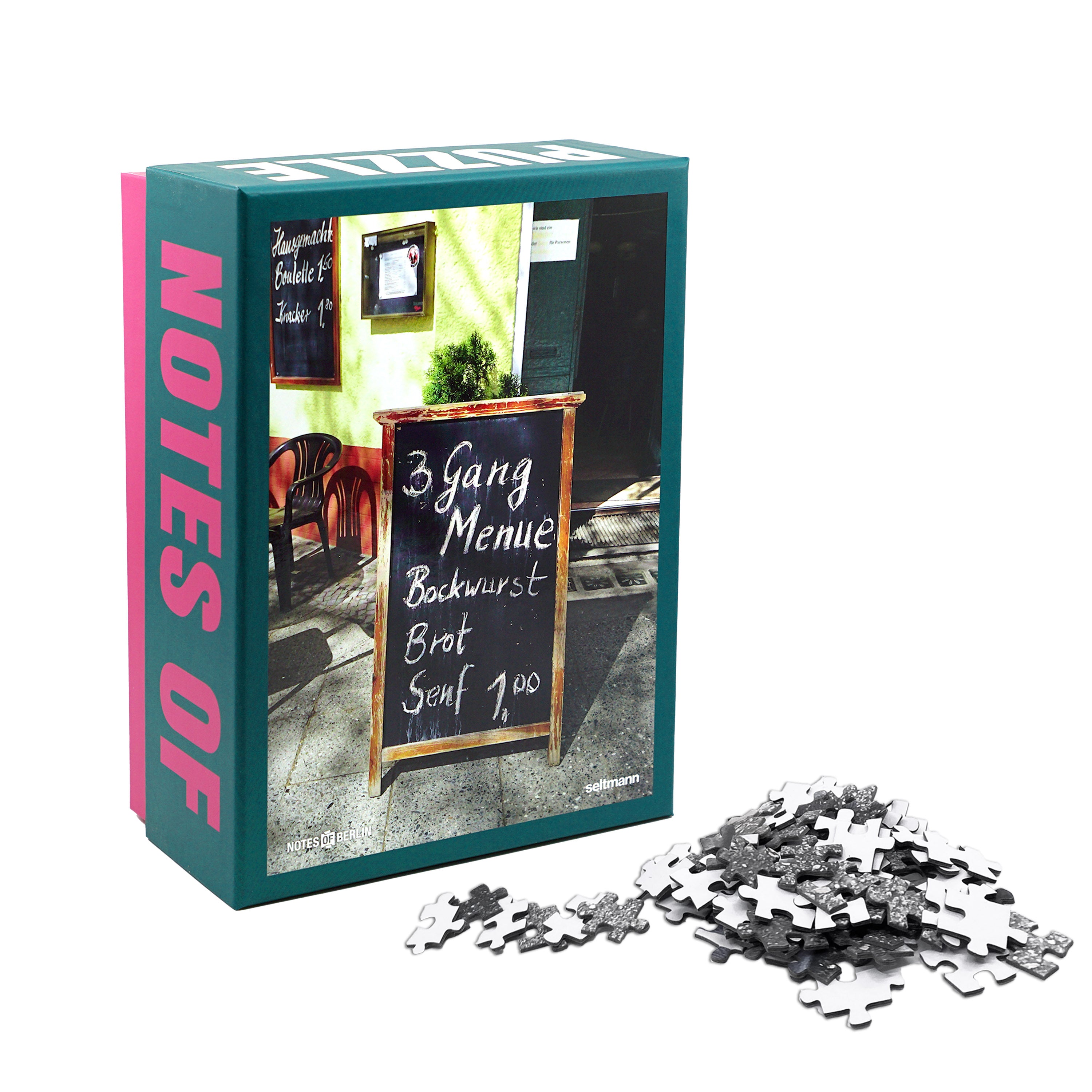 Puzzle „Drei Gänge Menü“