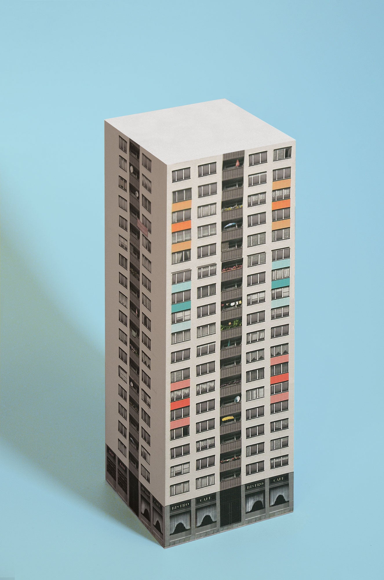 Paperscraper® „Plattenbau Berlin“