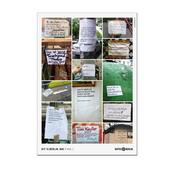 Themenplakat „Dit is Berlin, wa! Vol. 1“