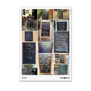Themenplakat „Gastro“