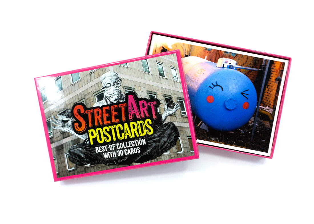 StreetArt Postkartenbox